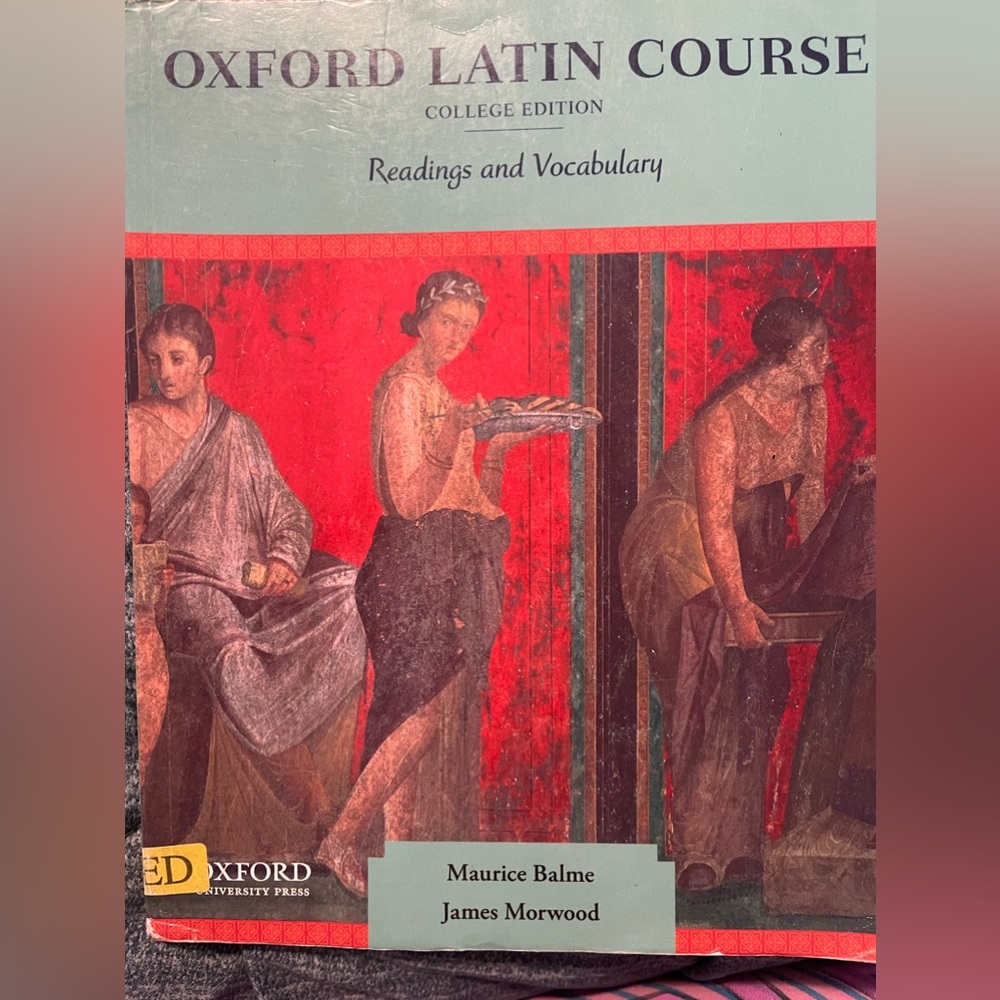 Oxford Latin course college edition